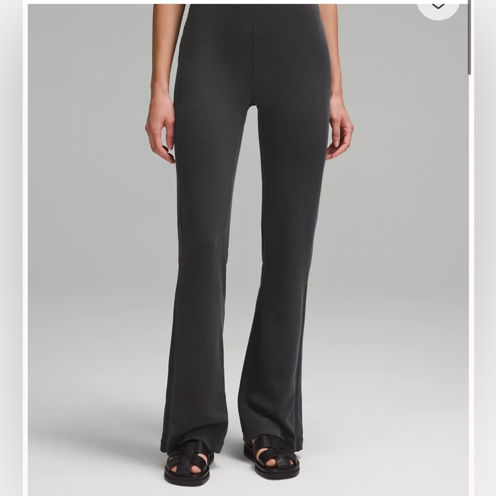 Lululemon Softstreme flare pants size 14